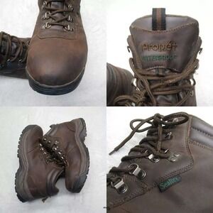 Propet Boots Mens 14 Cliff Walker Sealtex Waterproof‎ Leather Hiking Work M3188